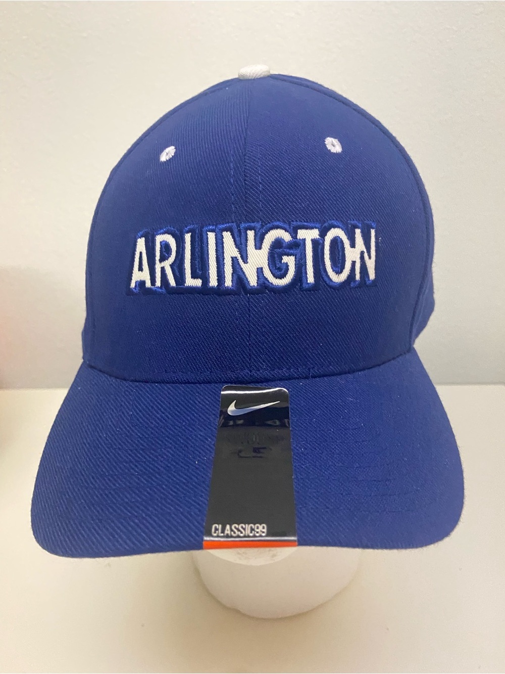 NWT Arlington Texas Rangers Nike Dri Fit Hat Cap Baseball Rare L/XL Embroidered